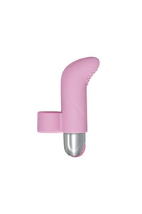 Thumbnail for Adam & Eve - Rechargeable Finger Vibe - Pink/Silver - Stag Shop