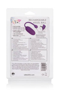 Thumbnail for Cal Exotics - Rechargeable Kegel Ball Starter - Purple - Stag Shop