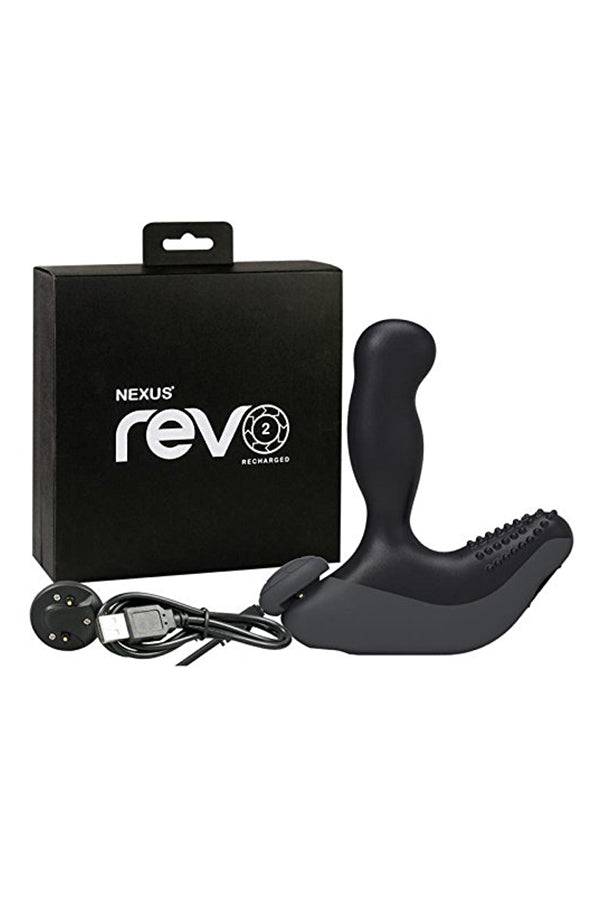Nexus - Revo 2 Prostate Massager - Black - Stag Shop