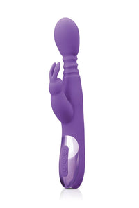 Thumbnail for NS Novelties - INYA - Revolve Rabbit Thrusting Vibrator - Purple - Stag Shop