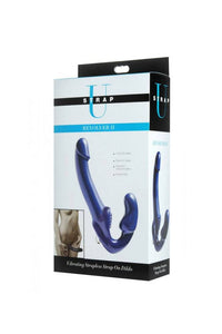 Thumbnail for XR Brands - Strap U - Revolver II Vibrating Strapless Strap On Dildo - Stag Shop