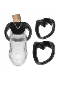 Thumbnail for XR Brands - Master Series - Rikers - Locking Chastity Cage - Stag Shop
