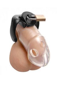Thumbnail for XR Brands - Master Series - Rikers - Locking Chastity Cage - Stag Shop