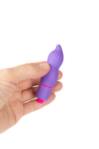 Thumbnail for Rock Candy Toys - Fun Size Swirl Mini Vibrator - Purple - Stag Shop