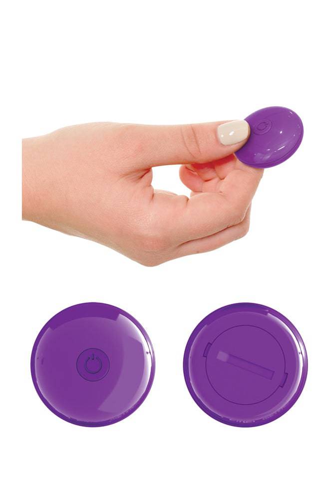 Pipedream - 3Some - Total Ecstasy Triple Vibrator - Purple - Stag Shop