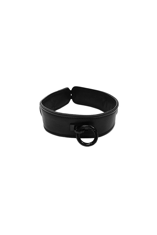 Rouge Garments - Leather Collar with O-Ring - Assorted Colors
