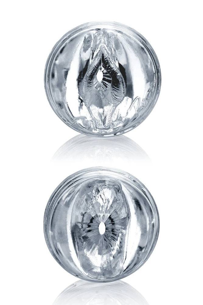 Fleshlight - QuickShot: Custom Riley Reid - Dual Orifice - Clear - Stag Shop