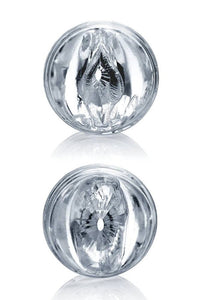 Thumbnail for Fleshlight - QuickShot: Custom Riley Reid - Dual Orifice - Clear - Stag Shop