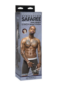 Thumbnail for Doc Johnson - Signature Cocks - Vibrating Safaree Samuels Anaconda 12 Inch Cock - Stag Shop