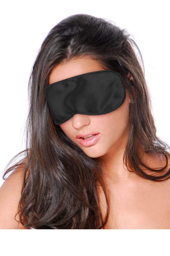Pipedream - Fetish Fantasy - Satin Love Mask - Black - Stag Shop