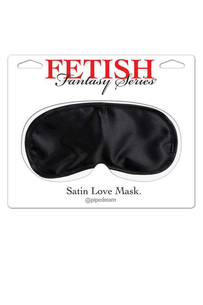 Pipedream - Fetish Fantasy - Satin Love Mask - Black - Stag Shop