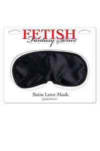 Thumbnail for Pipedream - Fetish Fantasy - Satin Love Mask - Black - Stag Shop