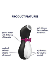 Thumbnail for Satisfyer - Pro Penguin Clitoral Stimulator - Next Generation - Stag Shop