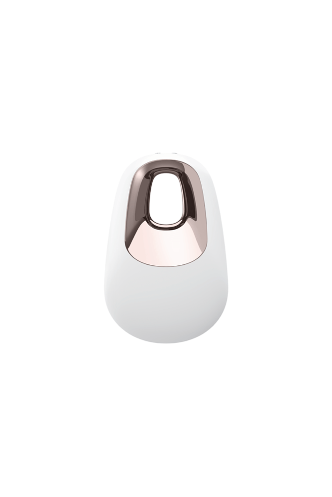 Satisfyer - Layons - White Temptation Vibrator - White/Rose Gold - Stag Shop
