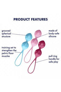 Thumbnail for Satisfyer - V Balls Kegel Balls Set - Stag Shop