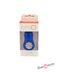 Thumbnail for Screaming O - PrimO - Apex Vibrating Cock Ring - Blue - Stag Shop