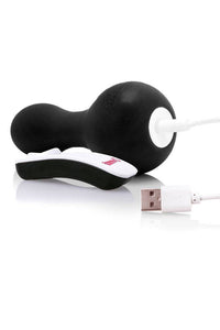 Thumbnail for Screaming O - Charged - Moove Discreet Remote Rechargeable Vibrator - Black - Stag Shop