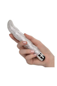 Thumbnail for Cal Exotics - Naughty Bits - Screwnicorn Majestic G-spot Vibrator - Silver - Stag Shop