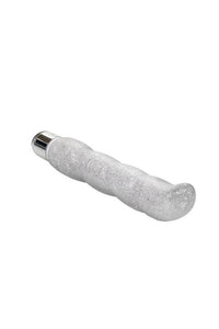 Thumbnail for Cal Exotics - Naughty Bits - Screwnicorn Majestic G-spot Vibrator - Silver - Stag Shop