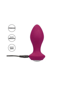 Thumbnail for Cal Exotics - Power Gem - Vibrating Crystal Probe - Burgundy - Stag Shop