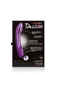 Thumbnail for Cal Exotics - Dazz-LED - Vibrance LED G-Spot Vibrator - Purple - Stag Shop
