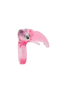 Thumbnail for Cal Exotics - Couples Enhancer - Triple Clit Flicker Cock Ring - Pink - Stag Shop