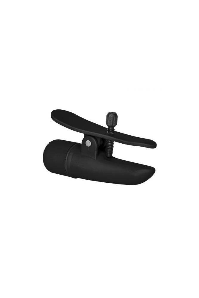 Cal Exotics - Nipple Play - Nipplettes Vibrating Nipple Clamps - Black - Stag Shop
