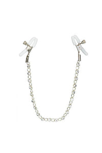 Thumbnail for Cal Exotics - Nipple Play - Crystal Chain Nipple Clamps - Stag Shop