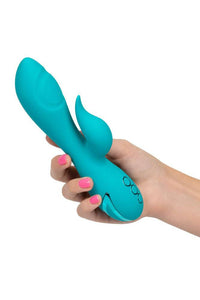 Thumbnail for Cal Exotics - California Dreaming - Santa Monica Starlet Dual Vibrator - Teal - Stag Shop