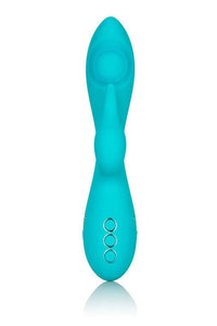 Thumbnail for Cal Exotics - California Dreaming - Santa Monica Starlet Dual Vibrator - Teal - Stag Shop