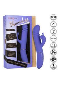 Thumbnail for Cal Exotics - Shameless - Seducer Thrusting Vibrator - Purple - Stag Shop
