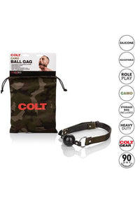 Thumbnail for Cal Exotics - Colt - Camo Ball Gag - Stag Shop