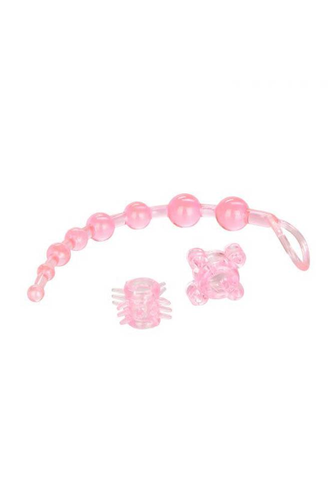 Cal Exotics - Starter Lover's Kit - Pink - Stag Shop