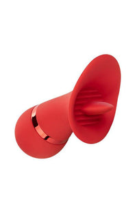 Thumbnail for Cal Exotics - French Kiss - Seducer Clitoral Stimulator - Red - Stag Shop