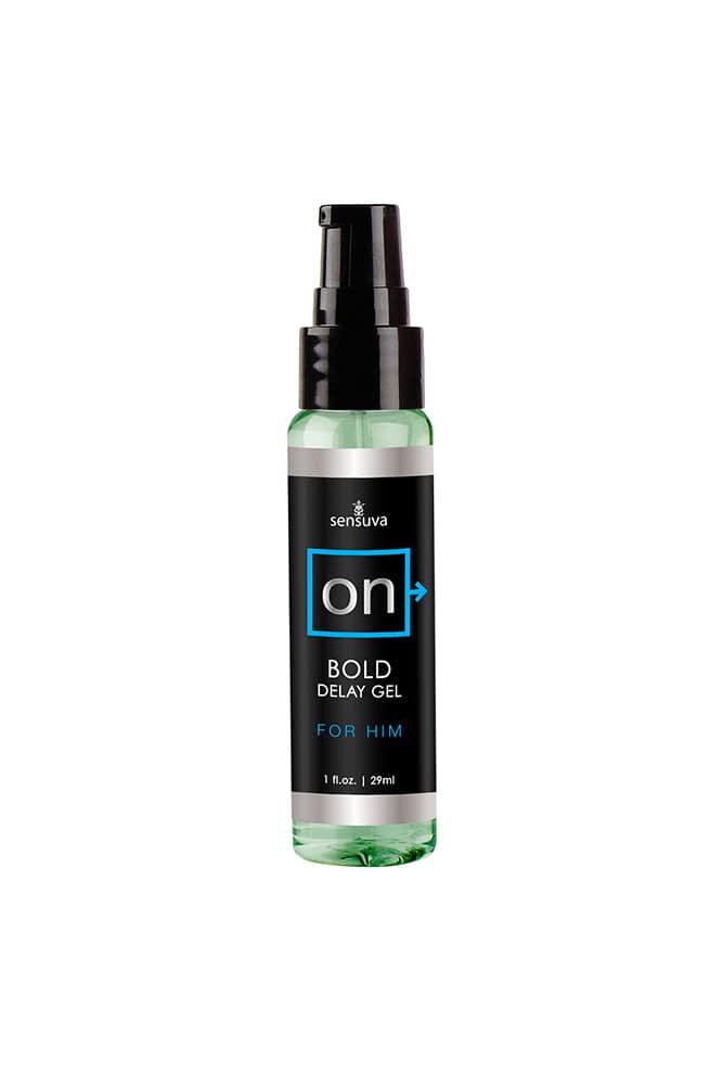 ON by Sensuva - BOLD Delay Gel for Men - 1oz - Stag Shop