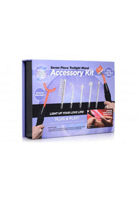 Thumbnail for XR Brands - Zeus Elecrosex - 7 Piece Twilight Wand Accessory Kit - Stag Shop