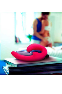 Thumbnail for Fun Factory - ShareVibe Vibrating Strapless Strap-on - Pink - Stag Shop