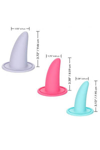 Thumbnail for Cal Exotics - She-ology Advanced 3-Piece Wearable Vaginal Dilator Set - Stag Shop
