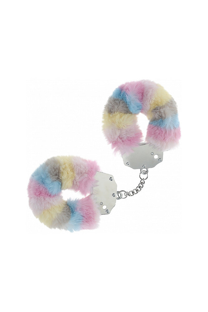 Ouch by Shots Toys - Heavy Duty Fluffy Handcuffs - Various Colors