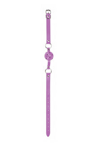 Thumbnail for Ouch by Shots Toys - Ball Gag - Purple - Stag Shop