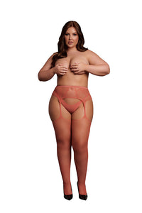 Thumbnail for Shots Toys - Le Désir - DES051 - Fishnet & Lace Garterbelt Stockings - Various Colors & Sizes