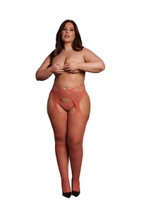 Thumbnail for Shots Toys - Le Désir - DES055 - Suspender Pantyhose with Strappy Waist - Various Colors & Sizes