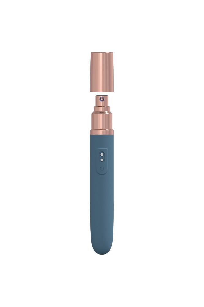 Shots Toys - Loveline - The Traveler Vibrator with Refillable Lube Storage - Various Colors