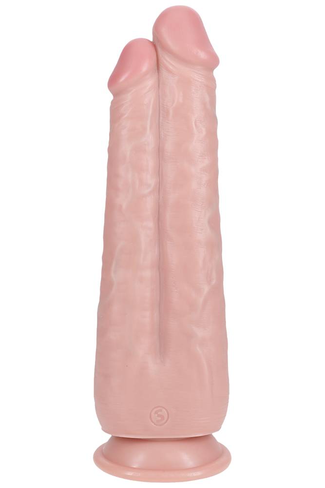 Shots Toys - RealRock - Two in One 9/10" Dildo - Various Colors