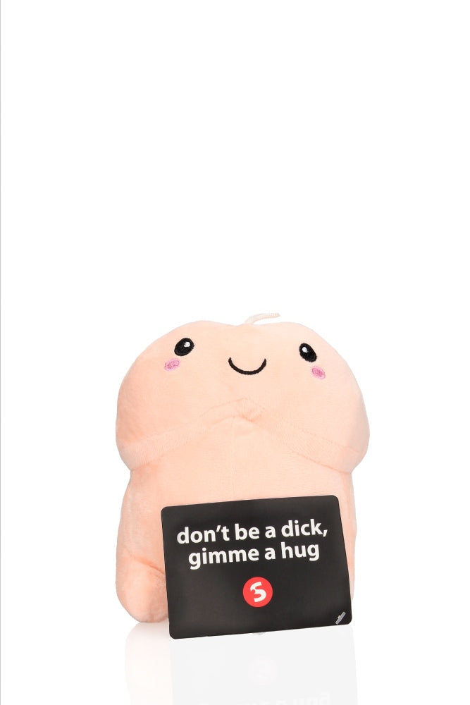 Shots Toys - 8 inch Short Penis Plushie - Beige