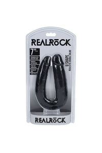 Thumbnail for Shots Toys - RealRock - U Shaped Double Penetration Dildo - Various Sizes & Colors