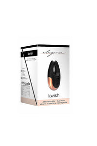 Thumbnail for Shots Toys - Elegance - Lavish Clitoral Stimulator - Black - Stag Shop
