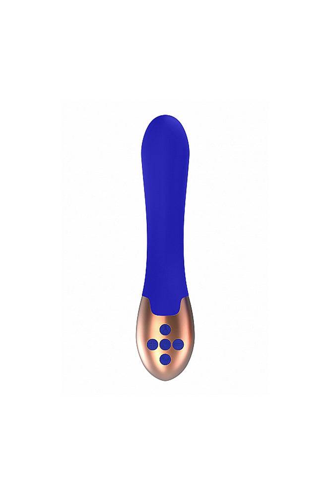 Shots Toys - Elegance - Posh Heating Vibrator - Blue - Stag Shop