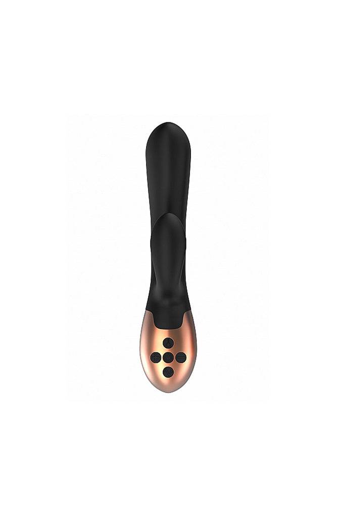 Shots Toys - Elegance - Exquisite Heating Dual Vibrator - Black - Stag Shop