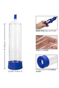 Thumbnail for Cal Exotics - Admiral - Sta-Hard Penis Pump - Blue - Stag Shop